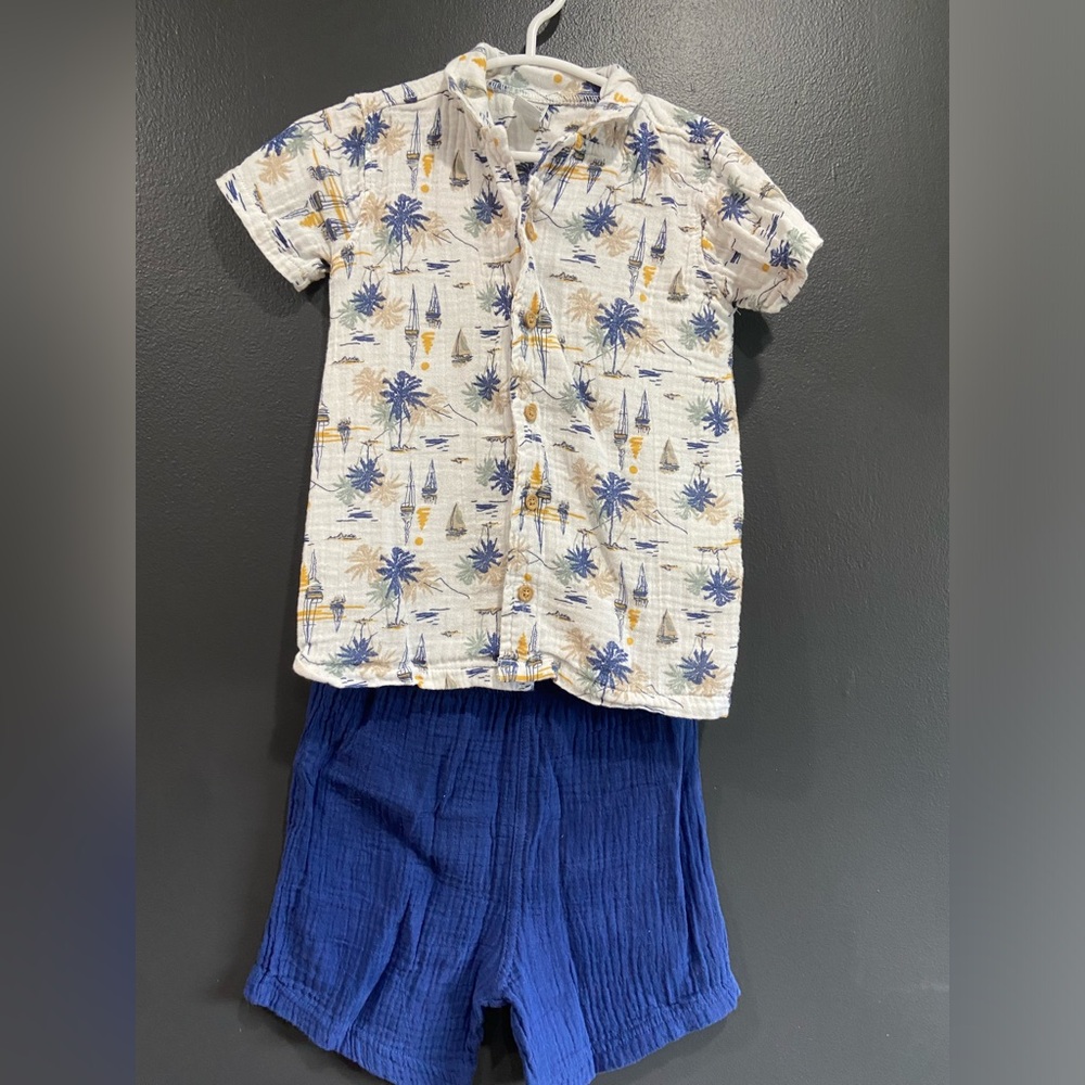 Willow & Wyatt Boy’s Nautical Print Set
